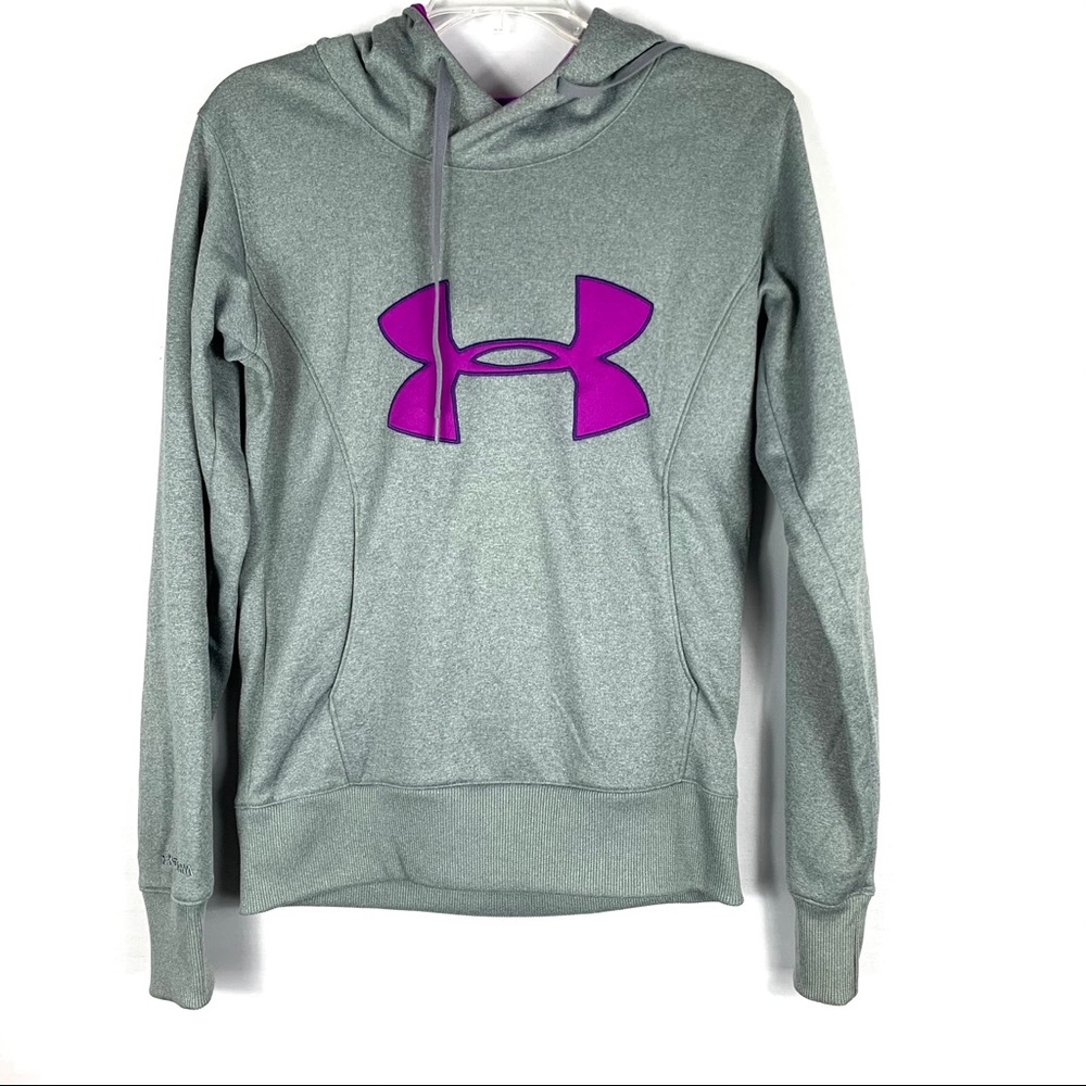 Under Armour Fleece storm womens big logo hoodie